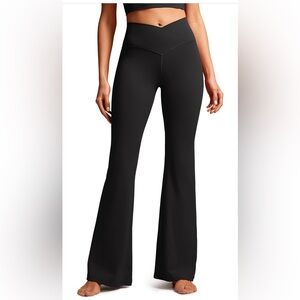 CRZ Yoga Crossover Flare Leggings
